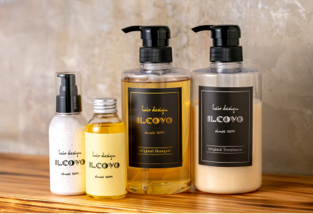 サロンオリジナル商品の紹介